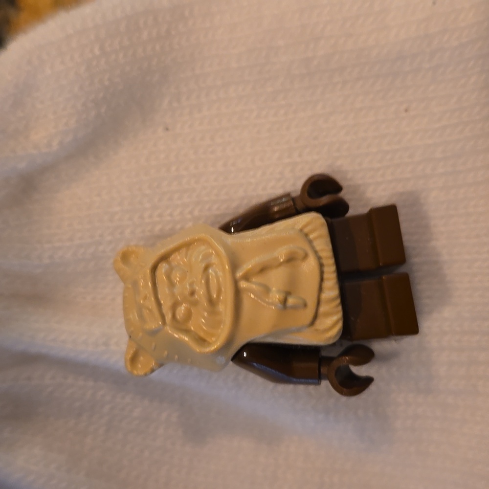 LEGO Star Wars 7139 Ewok Minifigure Set Paploo Version #1 Tan Hood